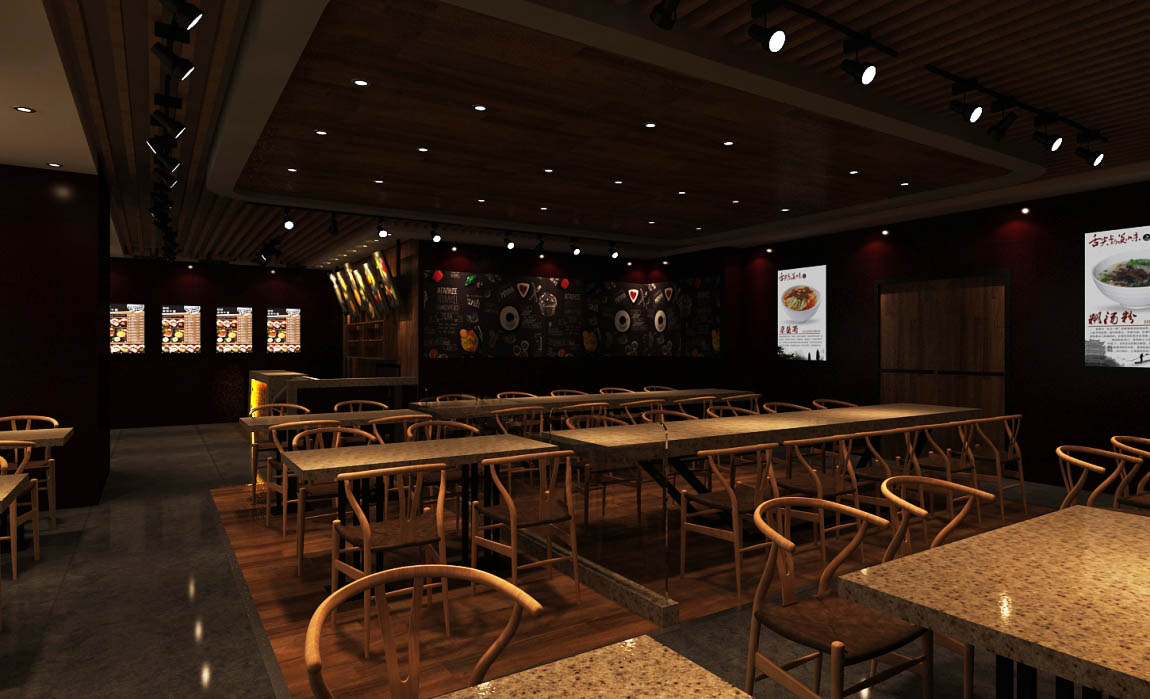 棒棒鸭餐饮空间设计展示