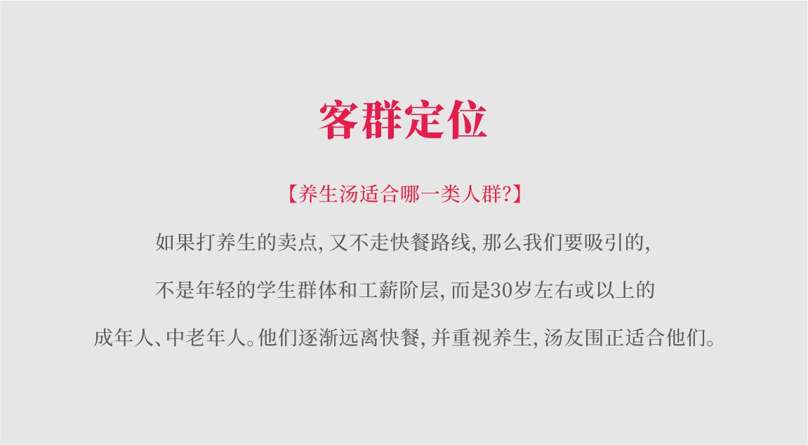 品牌客户群定位
