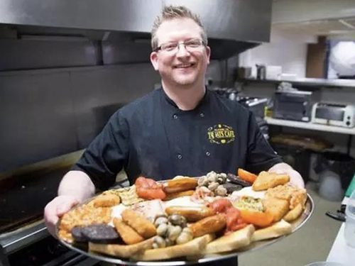 国外一家餐厅，用122元做了一次不错的品牌营销推广