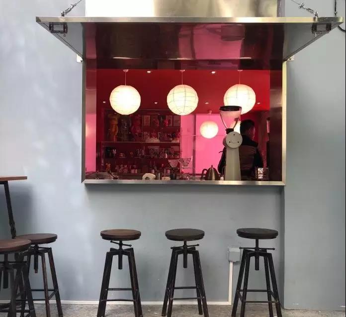 餐饮咖啡店吧台设计