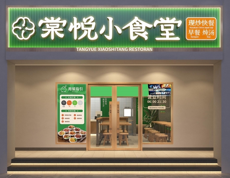 棠悦小食堂：扎根印尼“非遗现炒”的快餐品牌